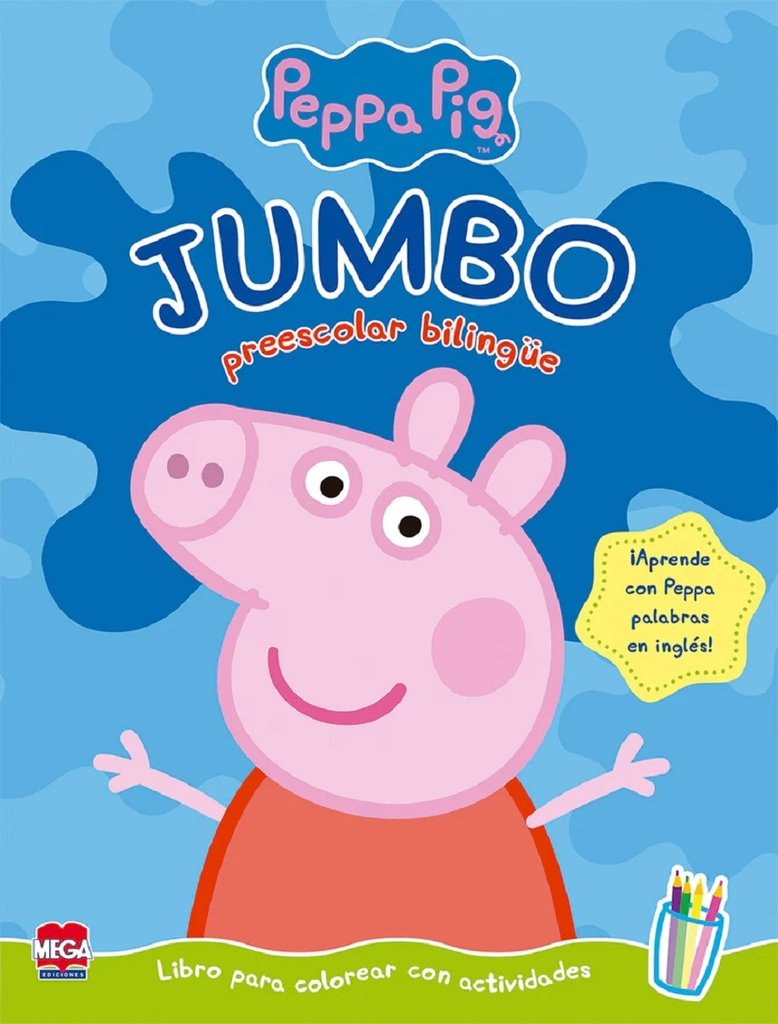 PEPPA PIG JUMBO PREESCOLAR BILINGUE