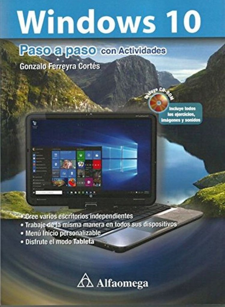 9786076226148.jpg WINDOWS 10 PASO A PASO CON ACTIVIDADES.