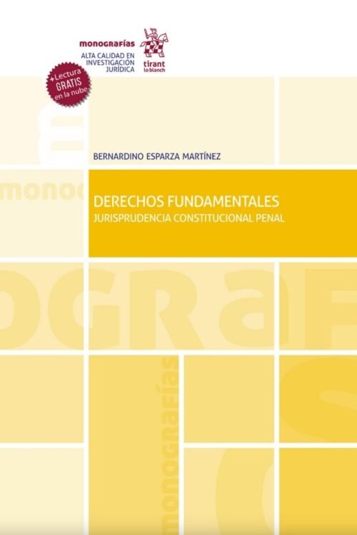 DERECHOS FUNDAMENTALES. JURISPRUDENCIA CONSTITUCIONAL PENAL / 3 ED.