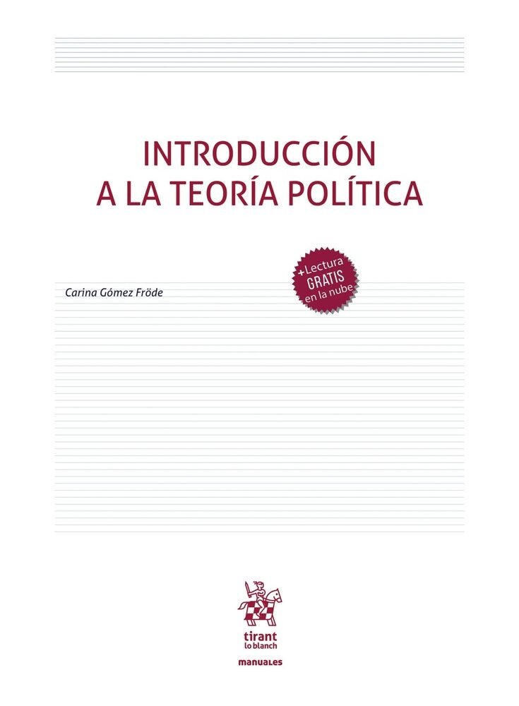 INTRODUCCIÓN A LA TEORÍA POLÍTICA / 2 ED.