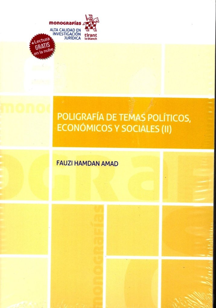 9788413973913.jpg POLIGRAFÍA DE TEMAS POLÍTICOS, ECONÓMICOS Y SOCIALES (II).