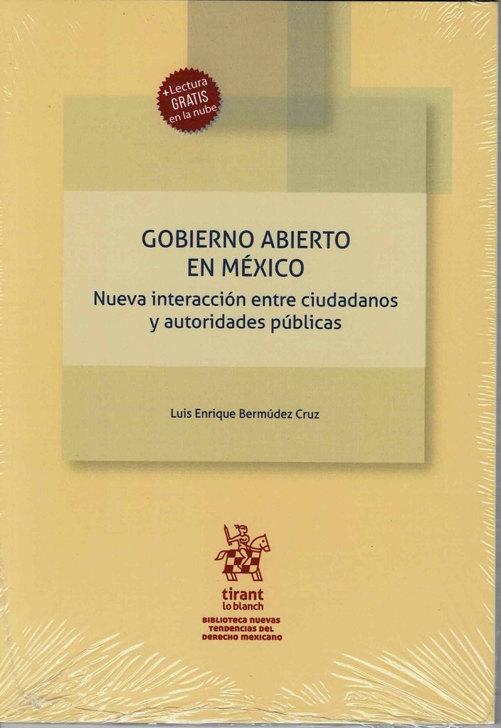 9788413976105-2.jpg GOBIERNO ABIERTO EN MÉXICO.