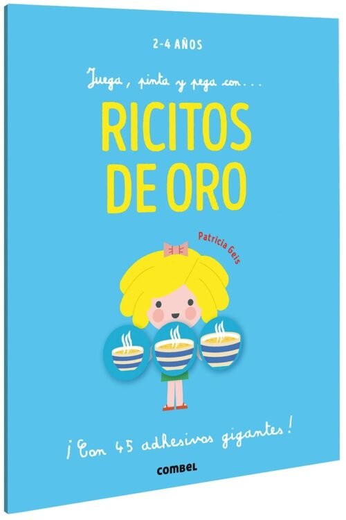 RICITOS DE ORO JUEGA, PINTA Y PEGA CON...