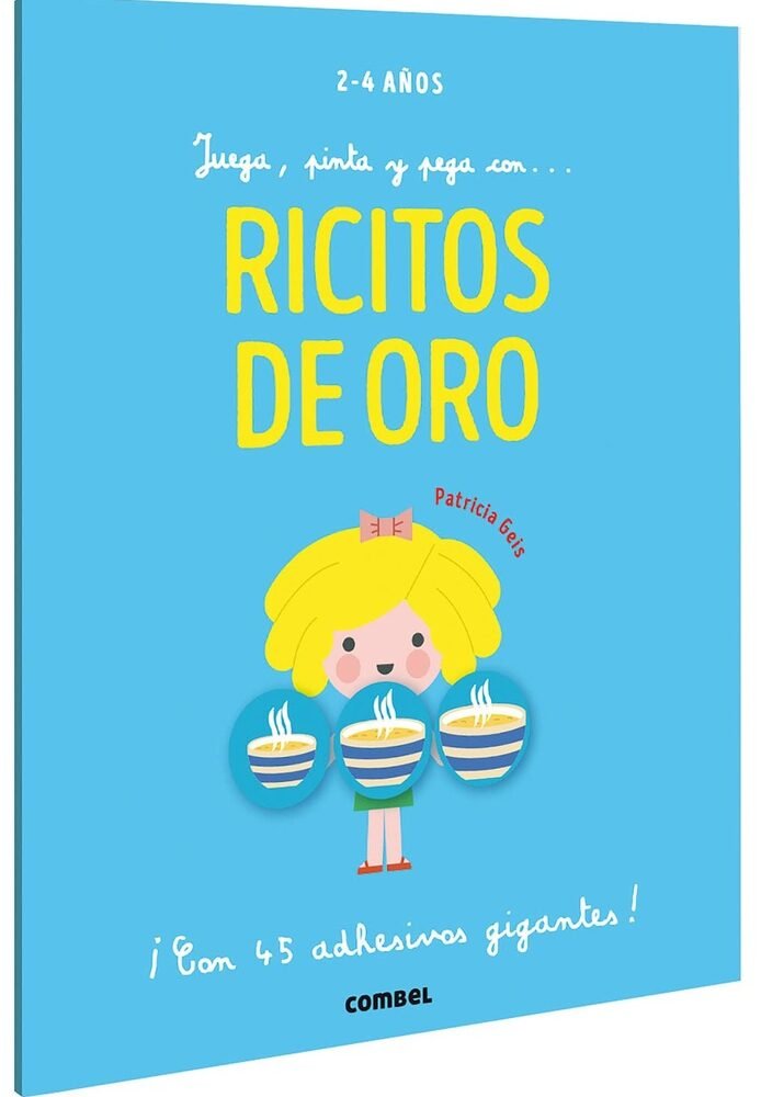 RICITOS DE ORO JUEGA, PINTA Y PEGA CON...
