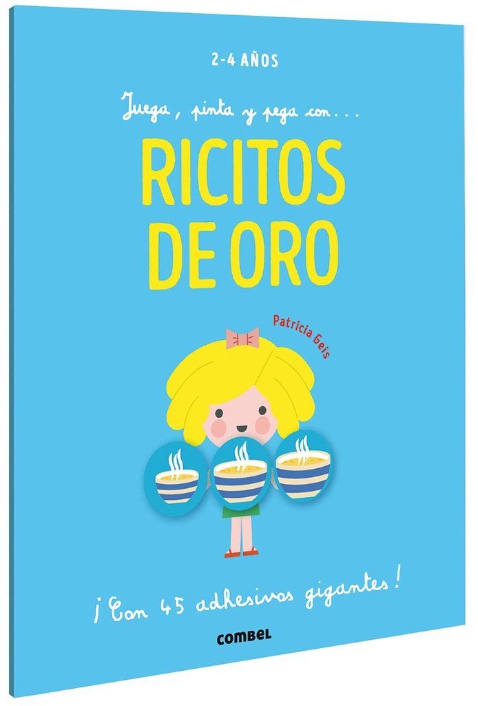 RICITOS DE ORO JUEGA, PINTA Y PEGA CON...