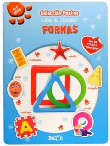 FORMAS - PASITOS LIBRO DE STICKERS
