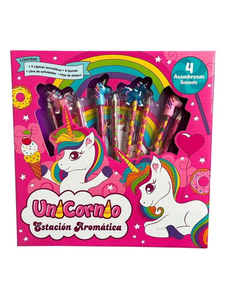 UNICORNIOS MAGICOS( PACK DE LAPICES)