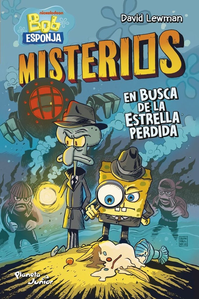 9786073925167.jpg BOB ESPONJA. MISTERIOS 1. EN BUSCA DE LA ESTRELLA PERDIDA