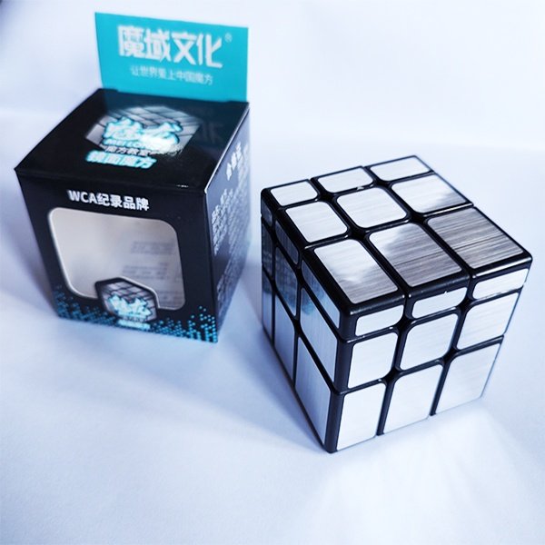 RUBIK MIRROR CUBE ESPEJO 3 X 3 PLATEADO