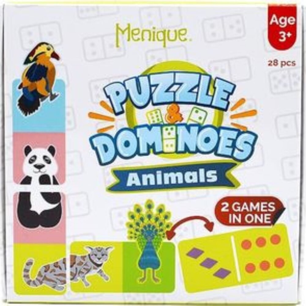 DOMINO- ROMPECABEZAS ANIMALES