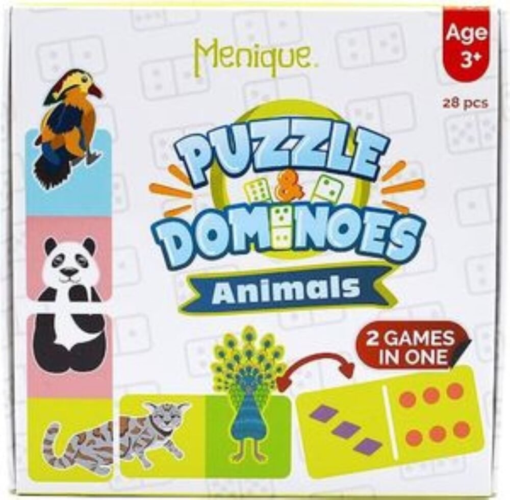 DOMINO- ROMPECABEZAS ANIMALES