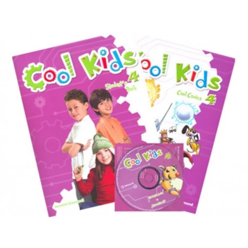 COOL KIDS 4 STUDENTS BOOK COOL COMICS C/CD