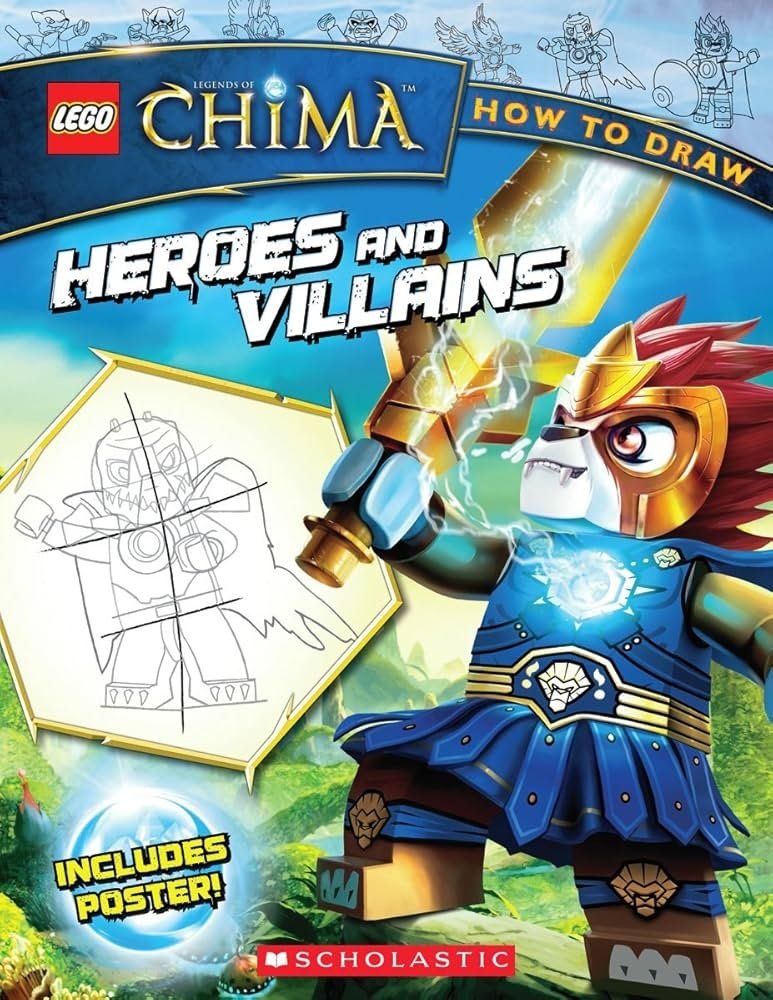 HOW TO DRAW HEROES AND VILLAINS