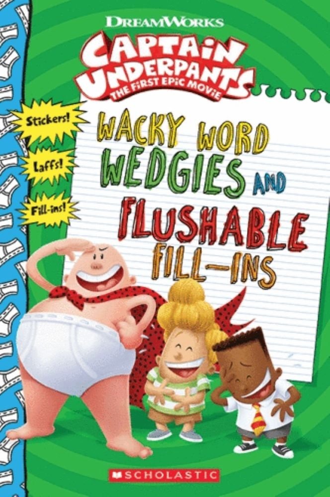 WACKY WORD WEDGIES AND FLUSHABLE FILL-INS