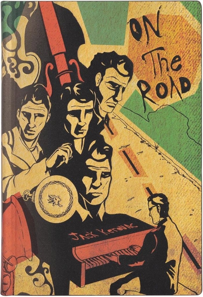 MINI FLE JACK KEROUAC ON THE ROAD LINED