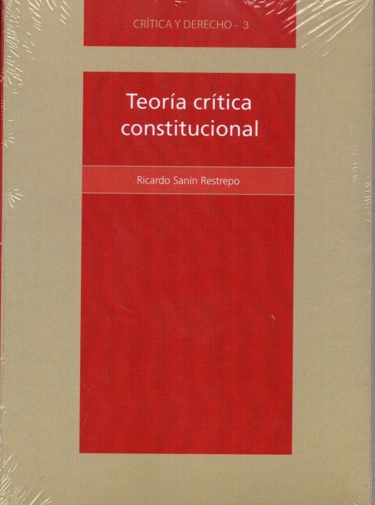 TEORIA CRITICA CONSTITUCIONAL 2 TOMOS