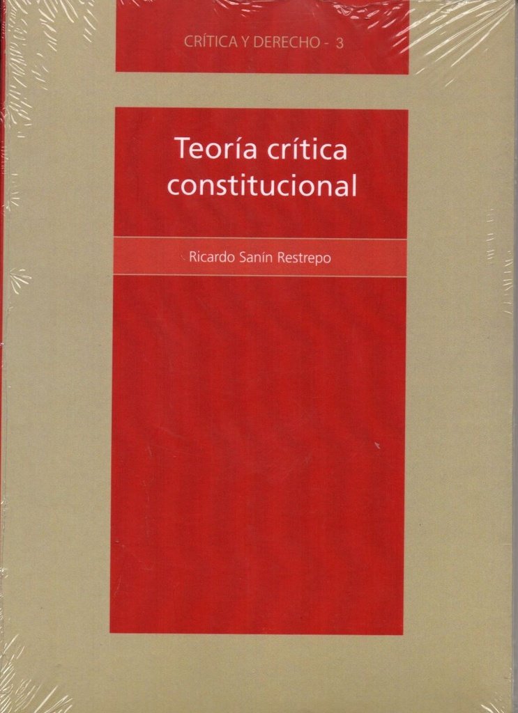 TEORIA CRITICA CONSTITUCIONAL 2 TOMOS
