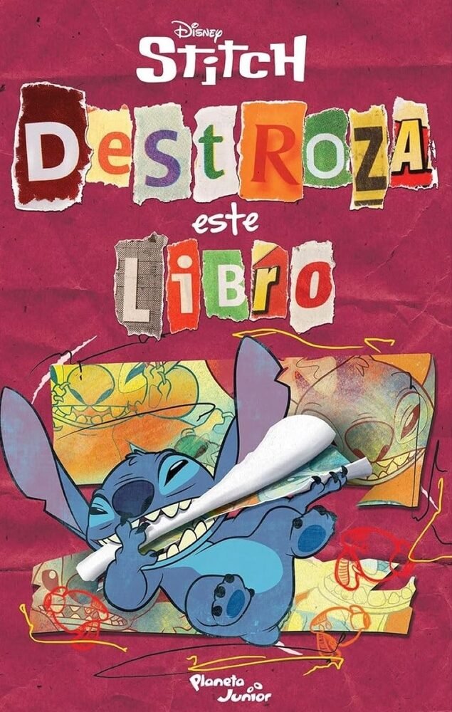 STITCH. DESTROZA ESTE LIBRO