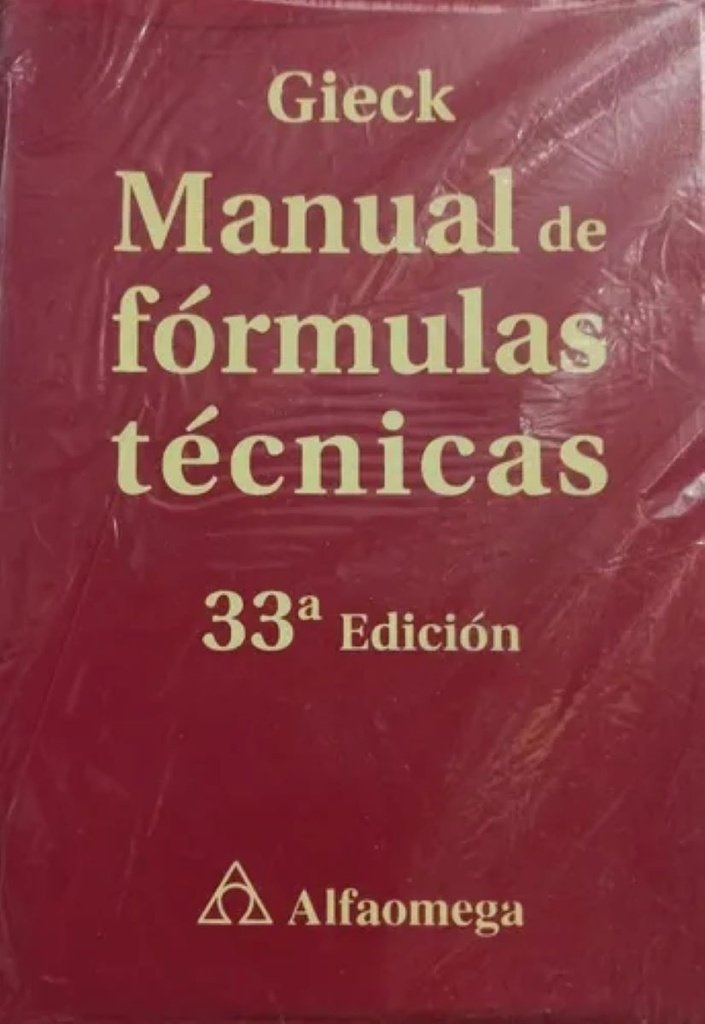 MANUAL DE FORMULAS TECNICAS.