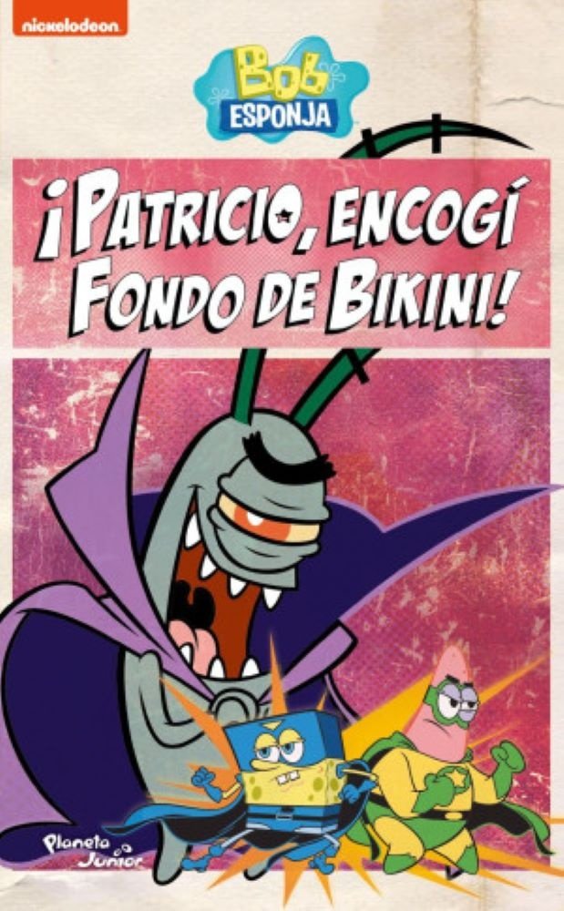 Bob Esponja. ¡patricio, Encogí Fondo De Bikini!