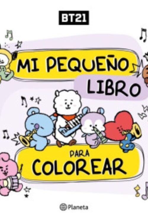 Bt21. Mi Pequeño Libro Para Colorear